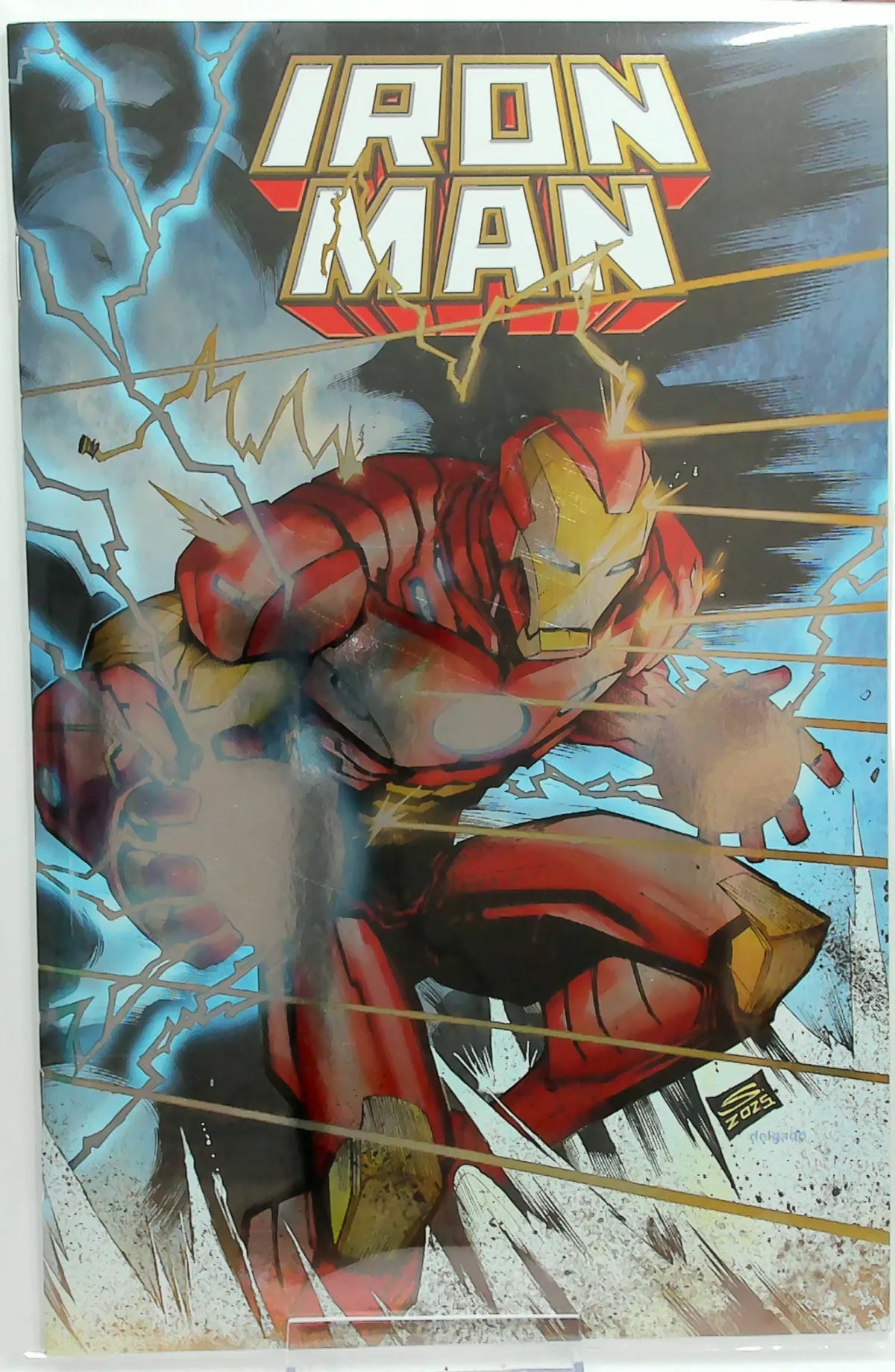 Iron Man #1 (2026) - Gerardo Sandoval Foil Variant Cover