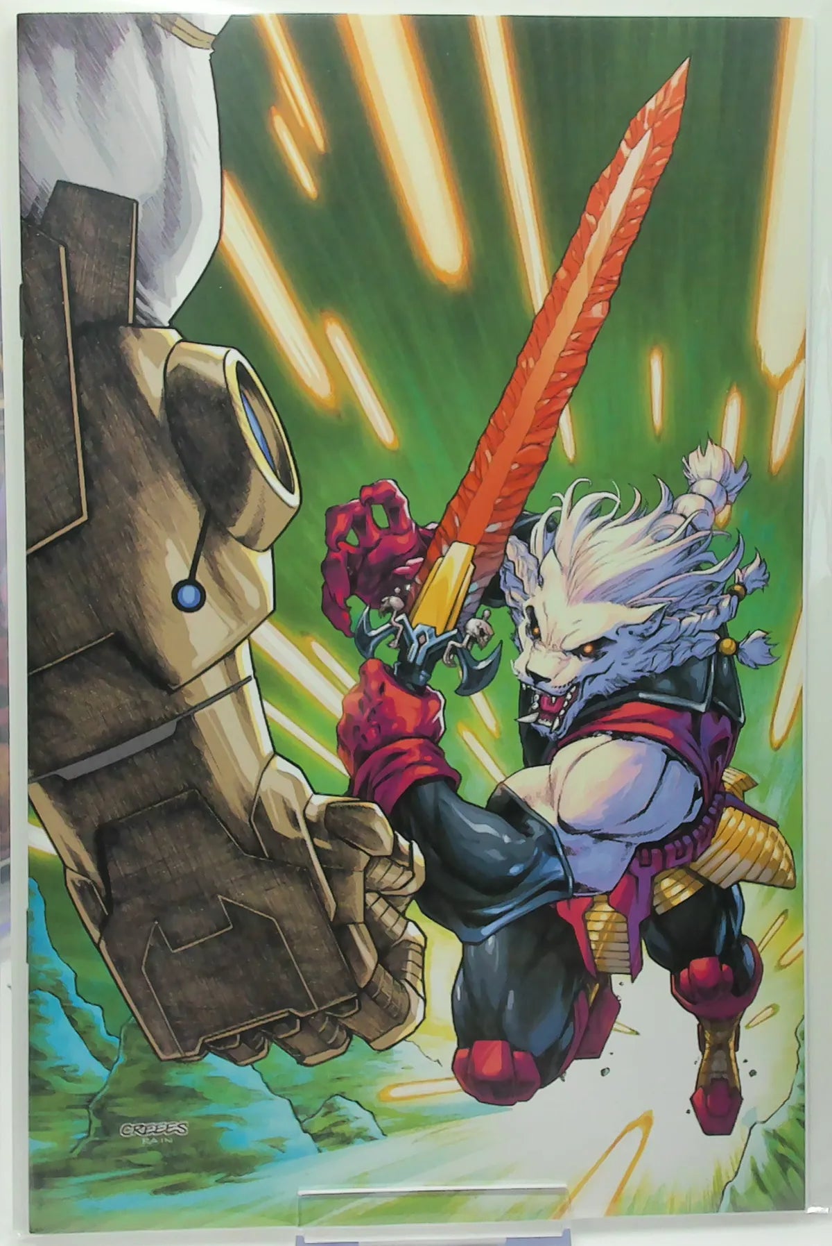 Invincible Universe: Battle Beast #9 (2026) - Creees Lee Heroes Con Exclusive Virgin Variant