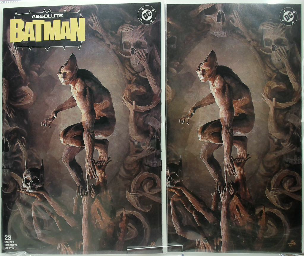 Absolute Batman #23 (2026) First official appearance of Absolute Clayface - Björn Barends Exclusive Trade & Virgin 2-Book Set Ltd to 1000