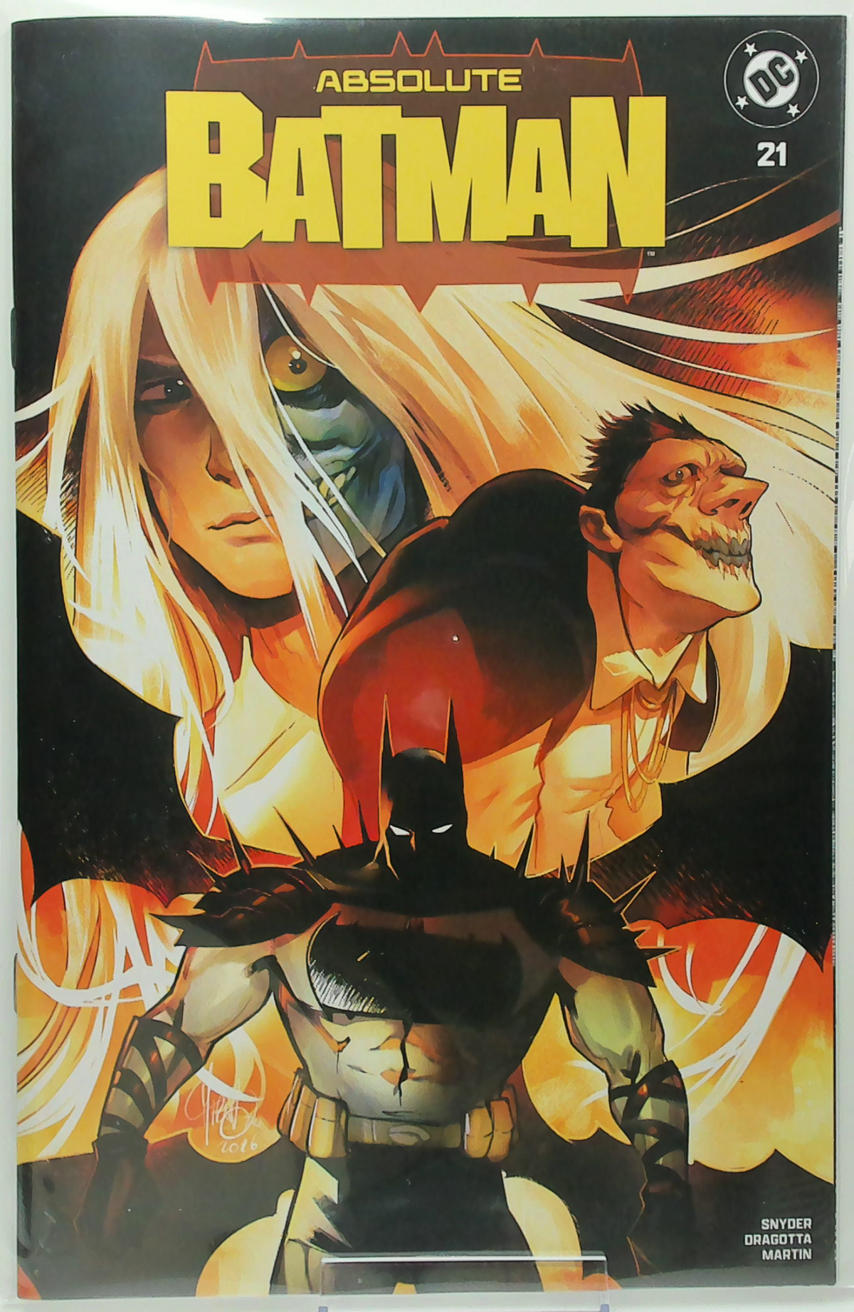 Absolute Batman #21 (2026) First full appearances of Absolute Two-Face and Absolute Penguin - Mirka Andolfo Exclusive Ltd to 1000