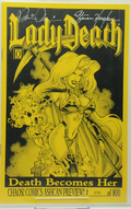Lady Death: The Mourning #1 Ashcan (2002) Ltd 312/800 - Double Signed by Brian Pulido and Steven Hughes No COA