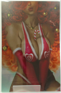 Totally Rad Christmas #1 (2022) - Shikarii Ms. Bellum Holiday Cosplay "Nice" Metal Artist Proof Variant Cover A (AP 4)