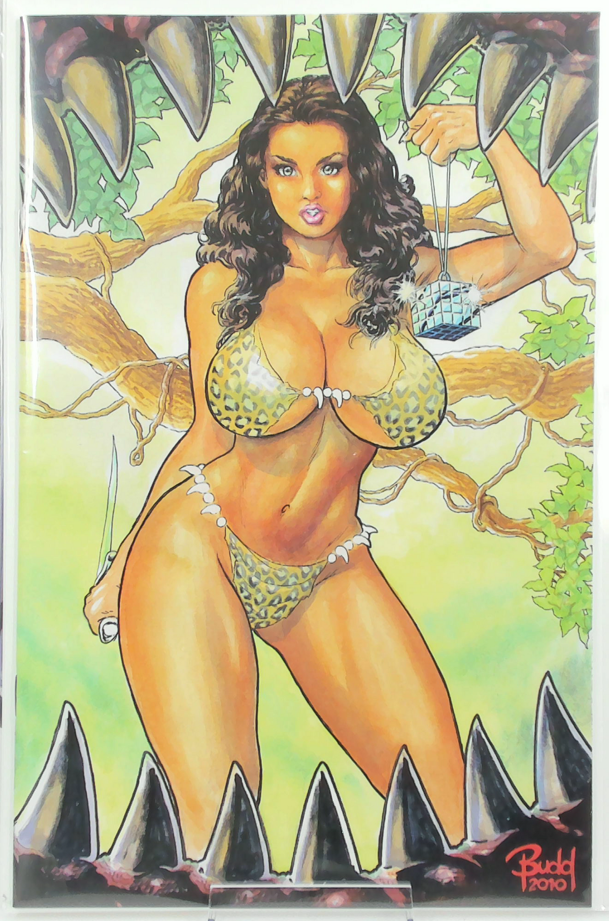 Cavewoman: Toy Story #1 (2010) Ltd to 750 - Budd Root Special Edition Cover B