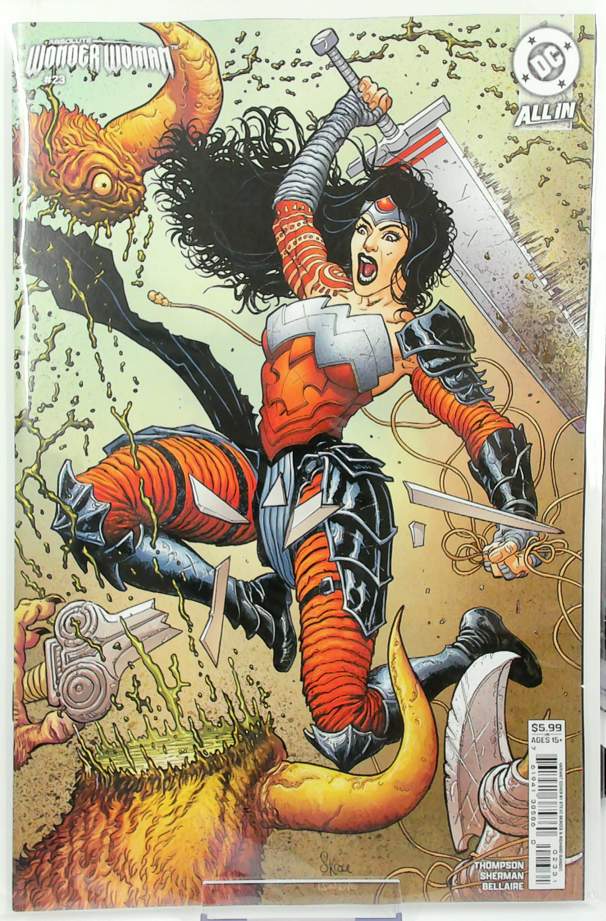 Absolute Wonder Woman #23 (2026) - Steve Skroce Cover C Card Stock Variant