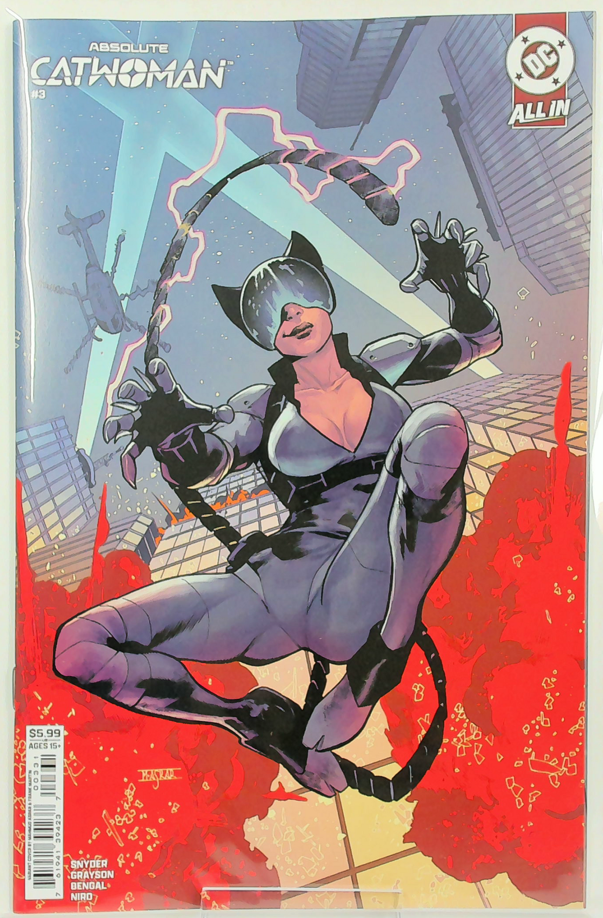 Absolute Catwoman #3 (2026) - Mahmud Asrar Cover C Card Stock Variant