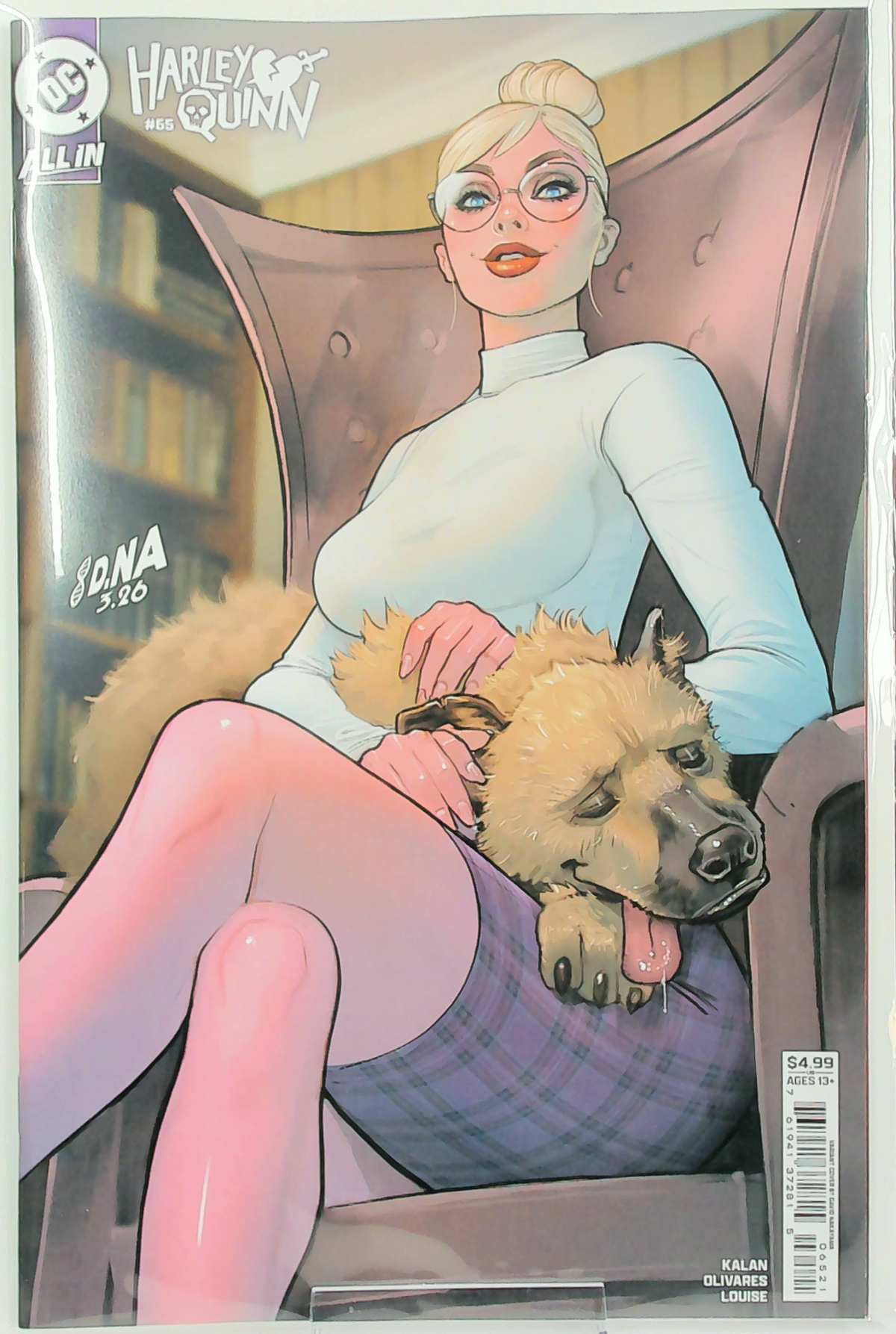 Harley Quinn #65 (2026) - David Nakayama Cover B Card Stock Variant