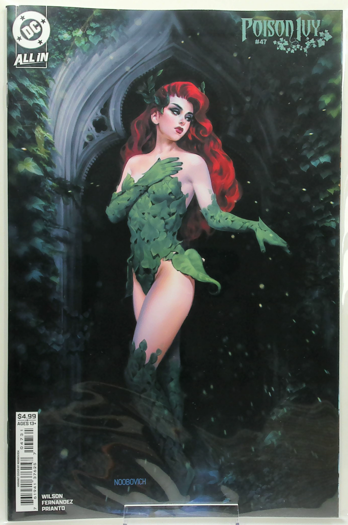 Poison Ivy #47 (2026) Official prelude chapter to the "Batman: Bad Seeds" - Noobovich Cover C Card Stock Variant