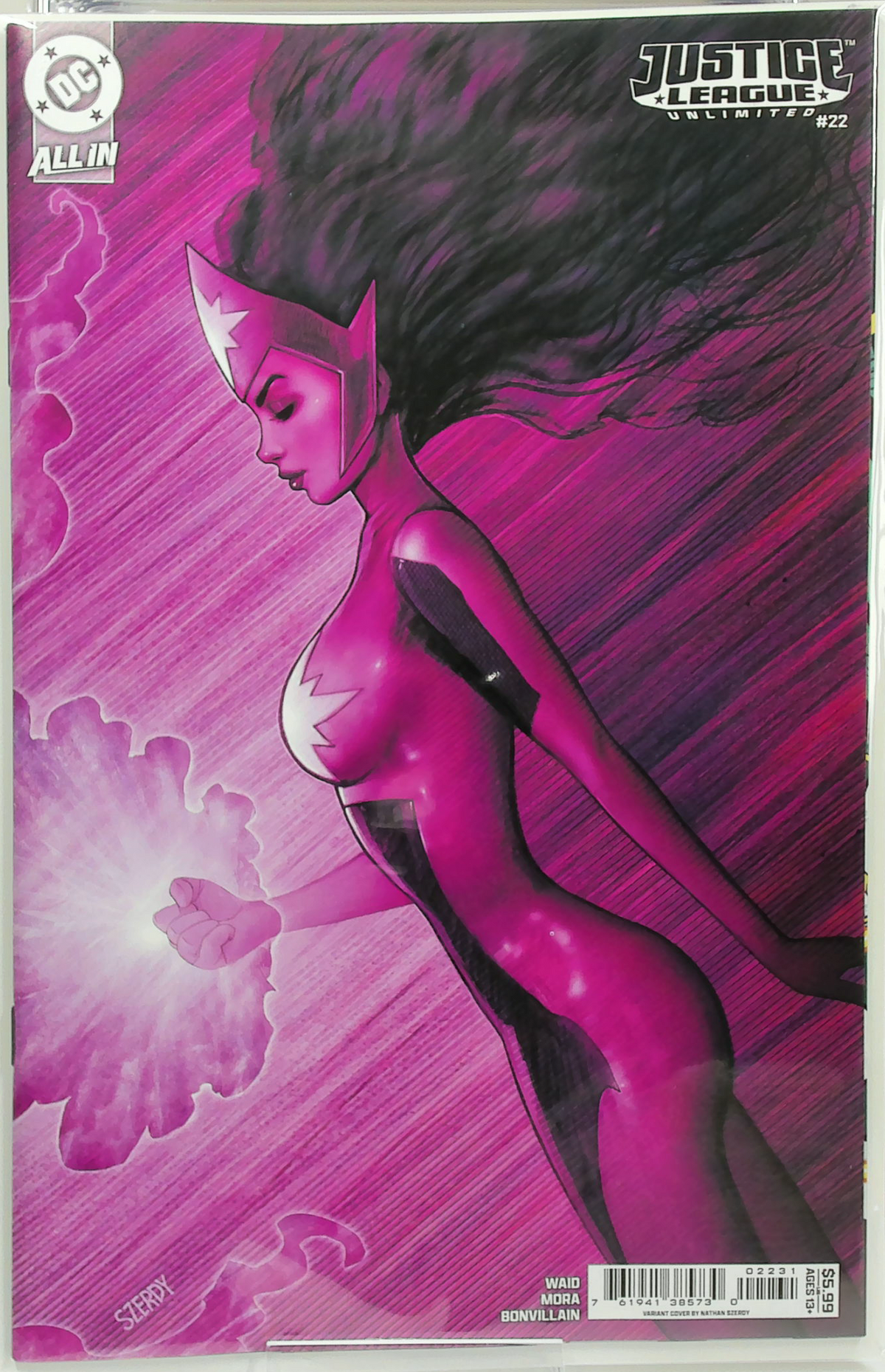 Justice League Unlimited #22 (2026) - Nathan Szerdy Cover C Card Stock Variant
