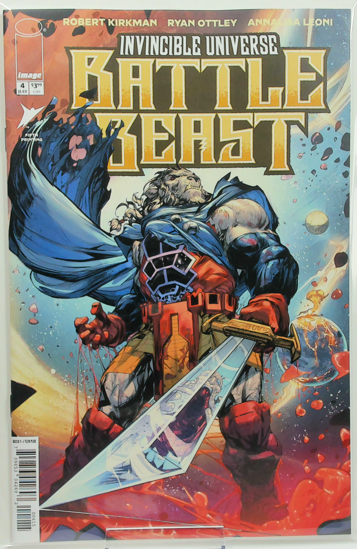 Invincible Universe: Battle Beast #4 (2025) - Ryan Ottley Cover A 5th Printing