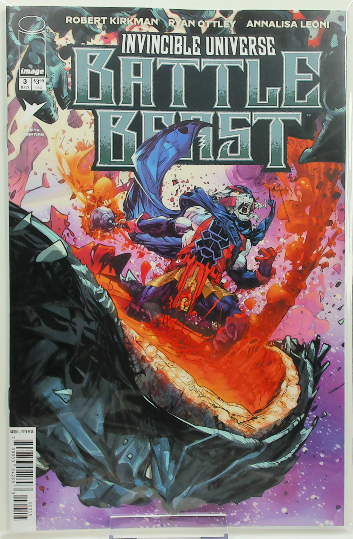 Invincible Universe: Battle Beast #3 (2025) - Ryan Ottley Cover A 5th Printing