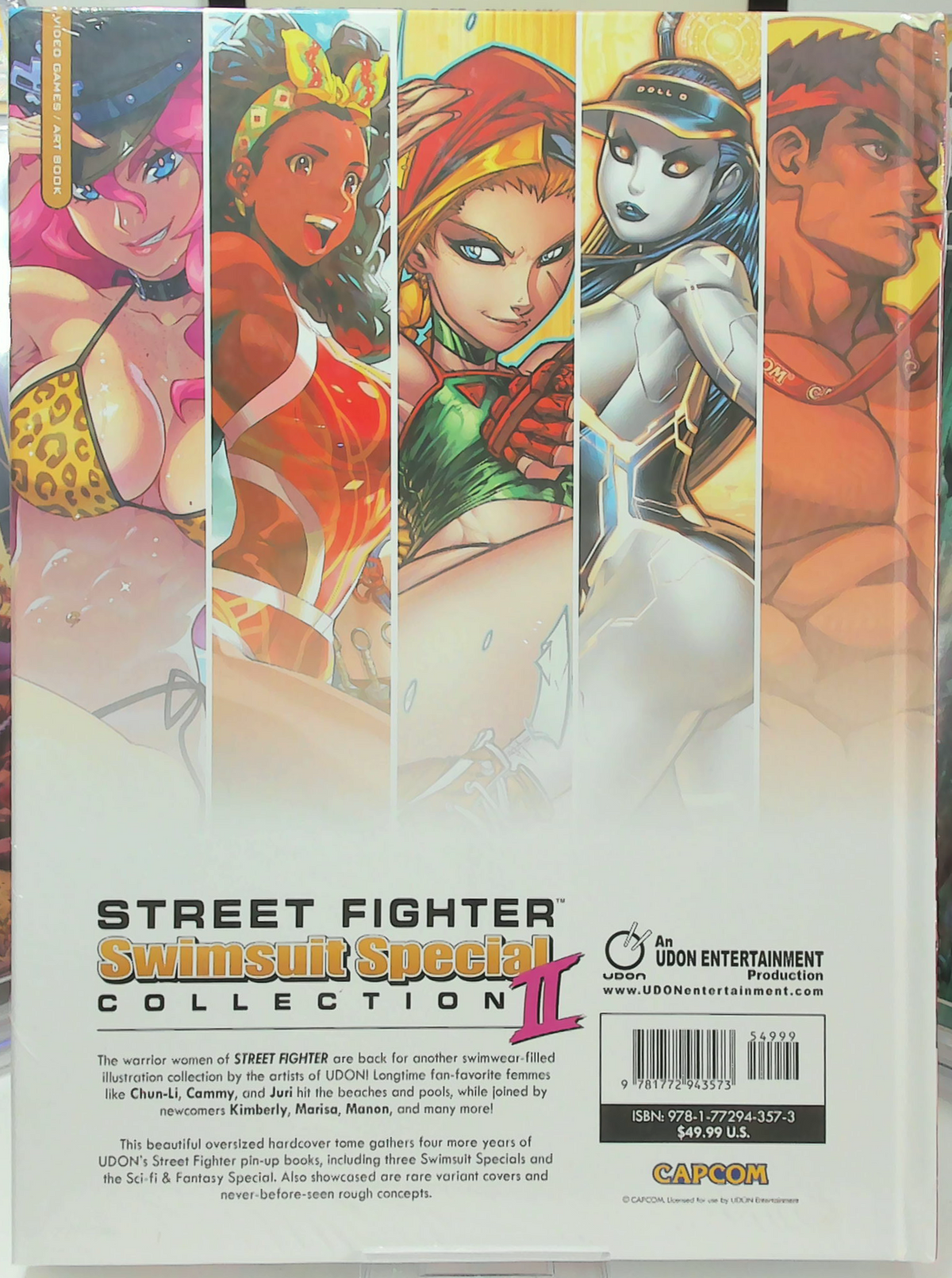 Street Fighter Swimsuit Special Collection Volume 2 (2024) - Reiq Cover Hardcover Graphic Novel (HUGE)
