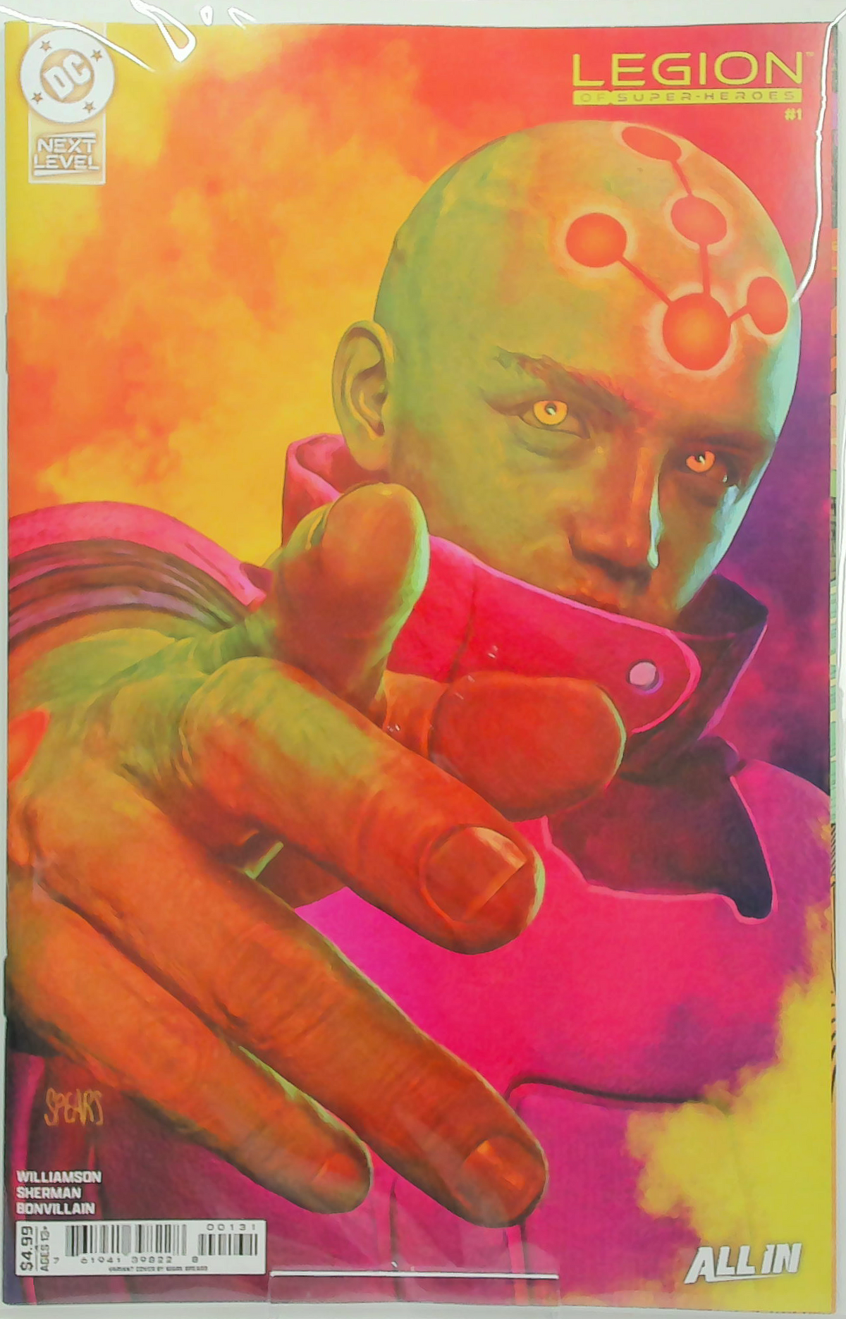 Legion of Super-Heroes #1 (2026) - Mark Spears Cover C Card Stock Variant