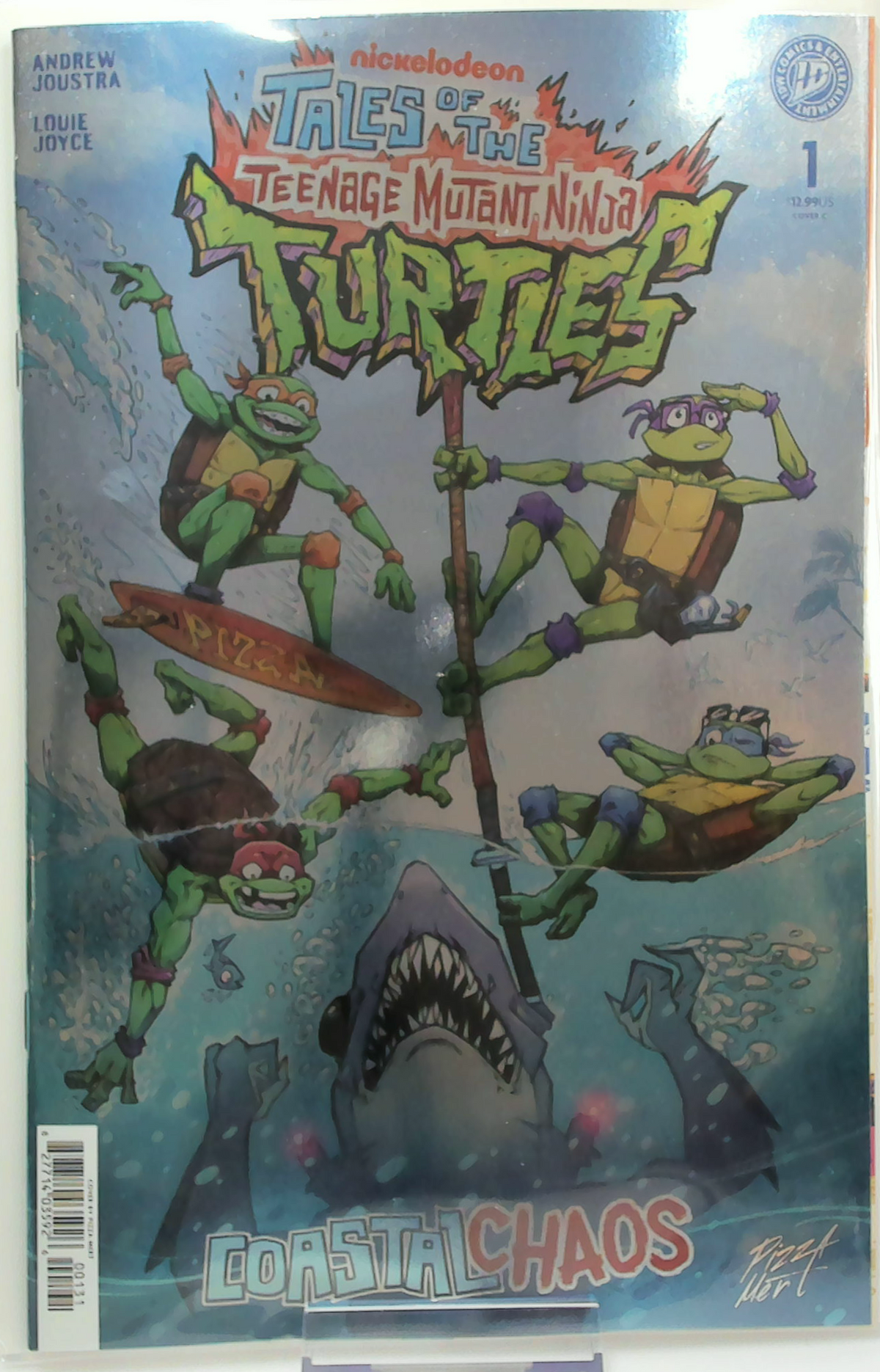 Tales of the Teenage Mutant Ninja Turtles: Coastal Chaos #1 (2026) - Pizza Mert Cover C Foil Variant
