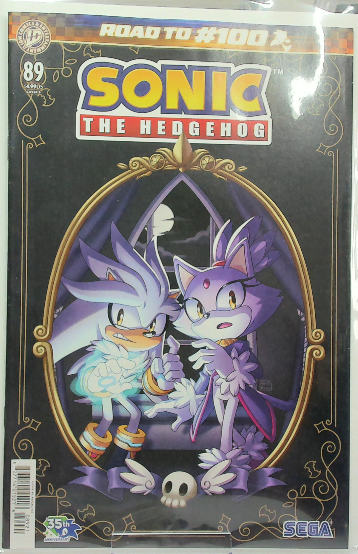Sonic the Hedgehog #89 (2026) - Abigail Oz Cover B Variant