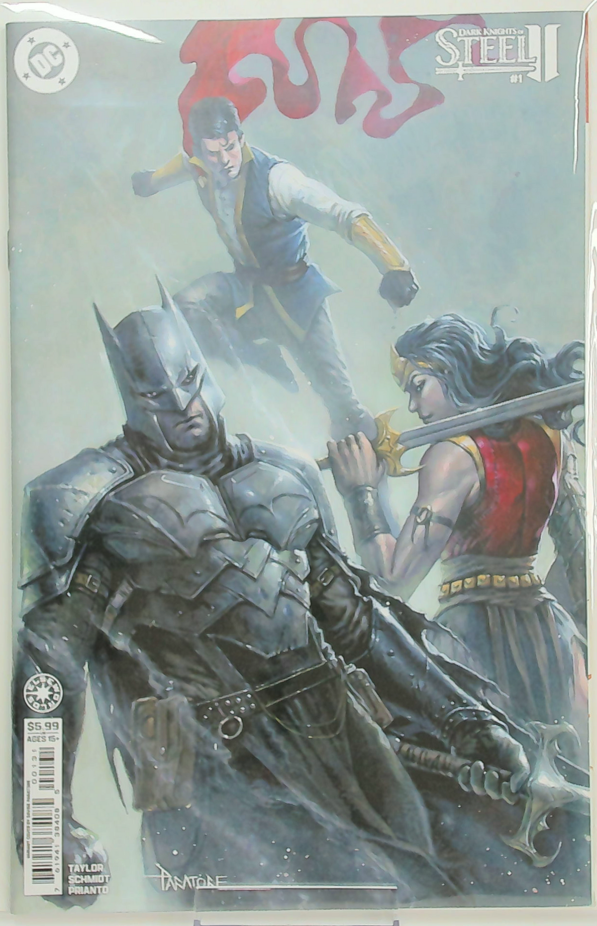 Dark Knights of Steel II #1 (2026) - Davide Paratore Cover C Card Stock Variant