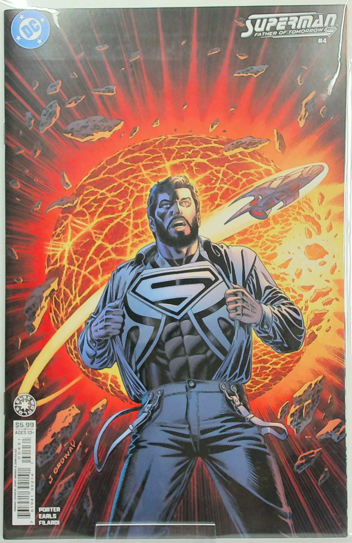 Superman: Father of Tomorrow #4 (2026) - Jerry Ordway Cover C Card Stock Variant