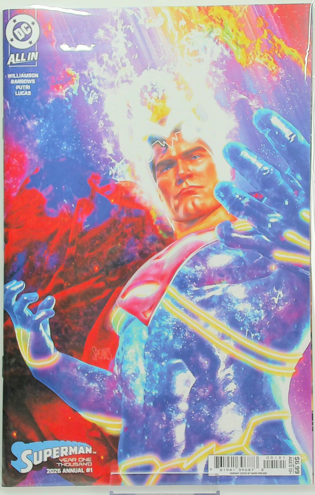 Superman Year One Thousand 2026 Annual #1 - Mark Spears Cover B Card Stock Variant