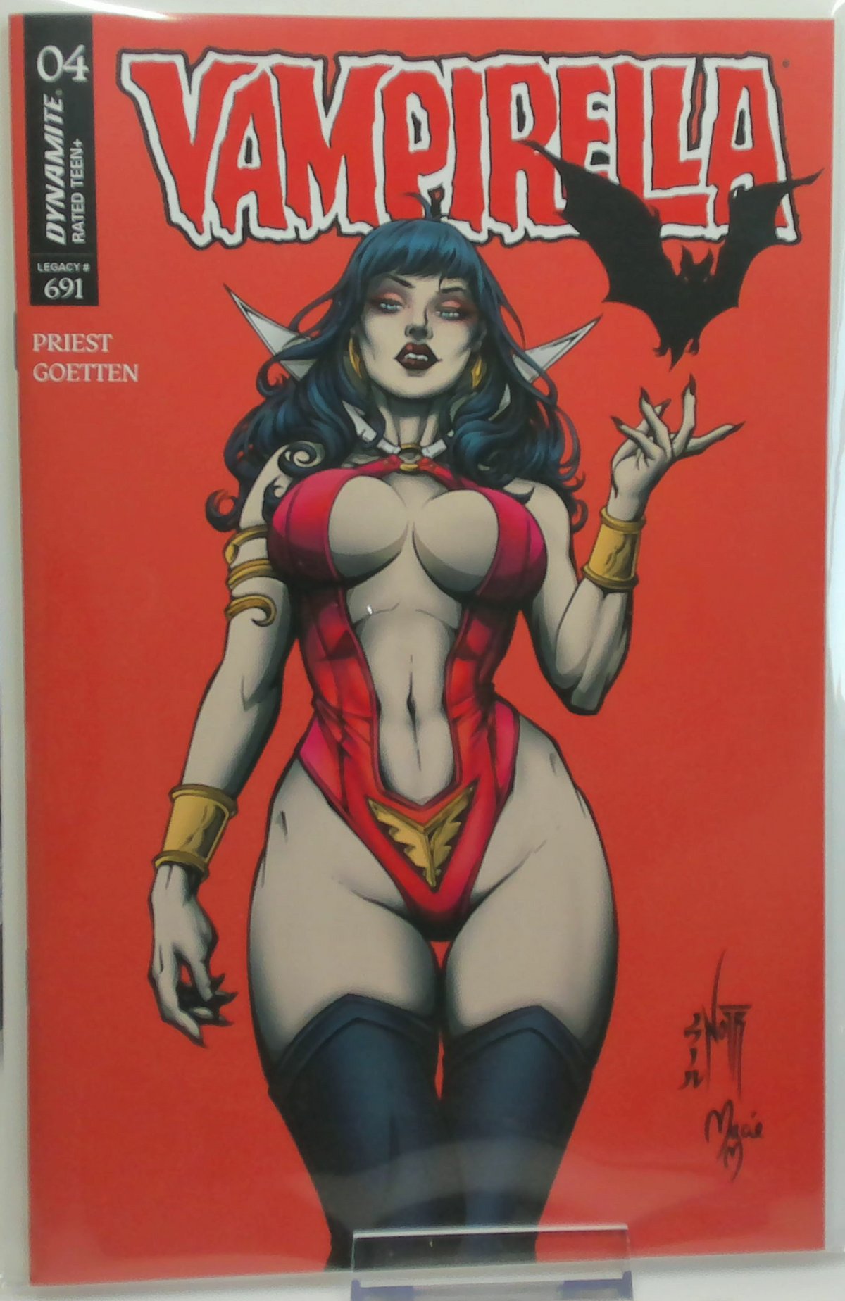 Vampirella #4 (2026) Ltd to 500 - Jordan Noir Exclusive Variant Set (Cover A Trade / Cover B Virgin)