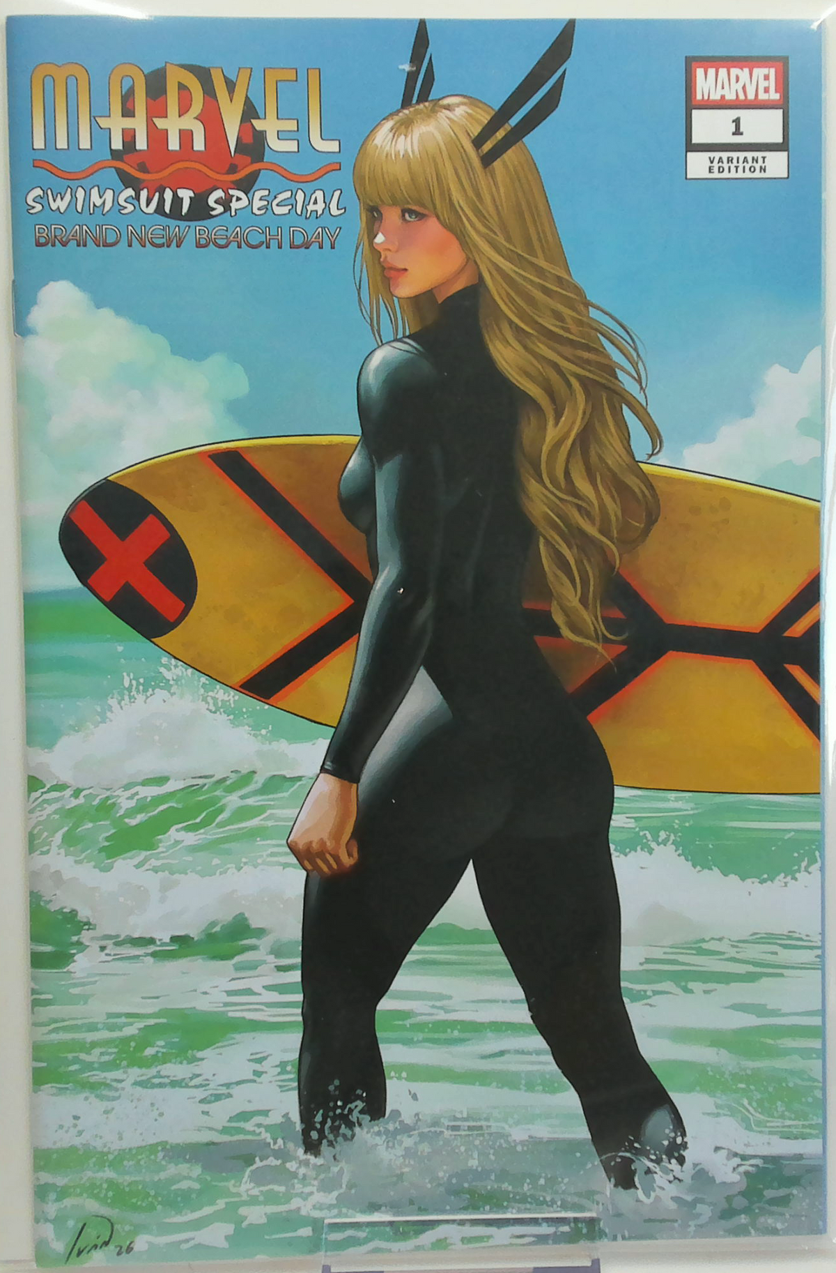 Marvel Swimsuit Special: Brand New Beach Day #1 (2026) - Ivan Talavera Variant Set (Cover A Trade / Cover B Virgin)