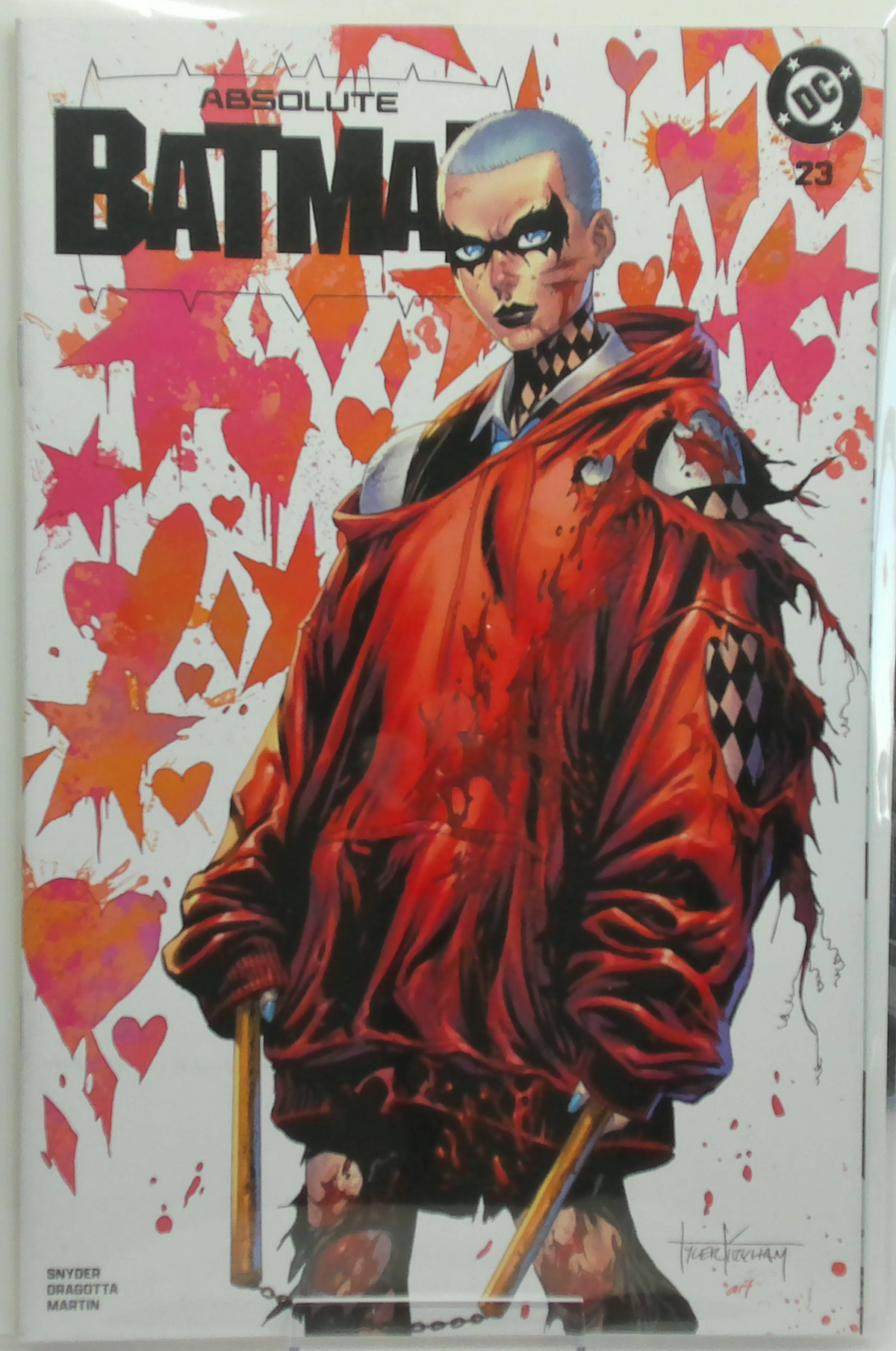 Absolute Batman #23 (2026) - Tyler Kirkham Harley Quinn Variant Set (Cover A Trade / Cover B Virgin)