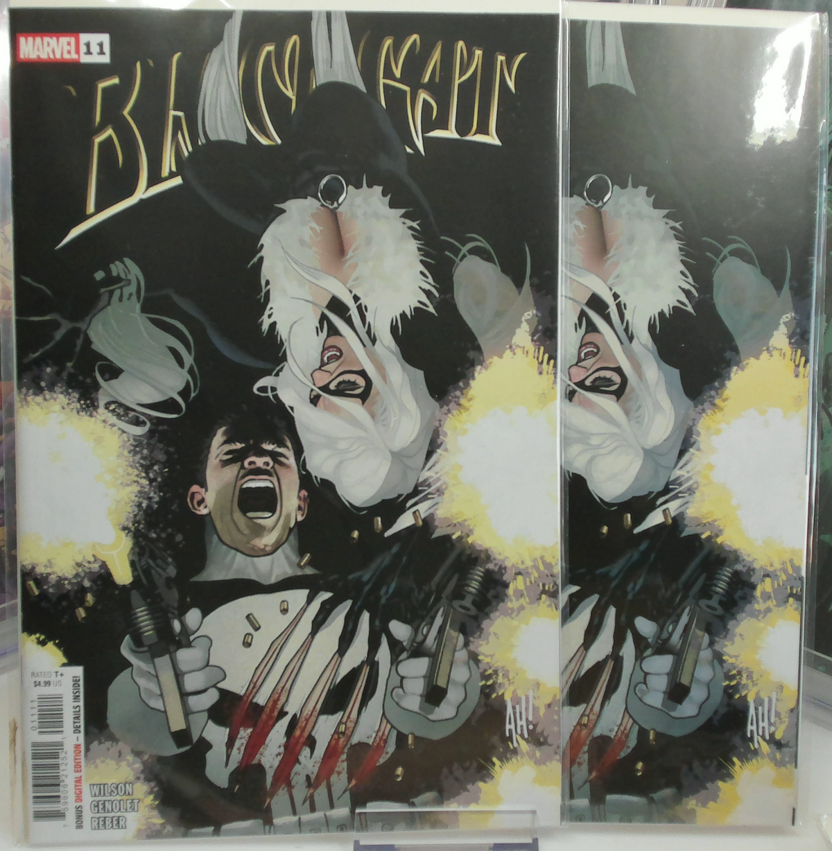 Black Cat #11 (2026) Ltd to 3000 - Adam Hughes Retailer Exclusive Set (Cover A Trade / Cover B Virgin)