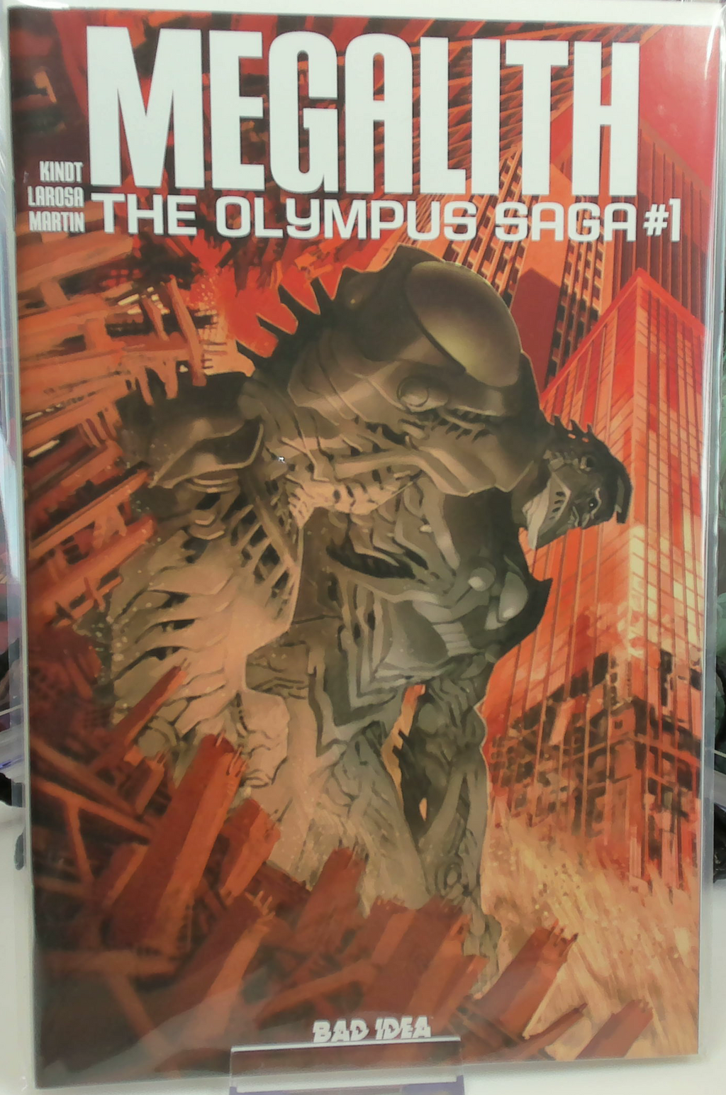 Megalith: The Olympus Saga #1 (2026) Ltd to 500 - Eric Canete Exclusive Variant Set (Cover A Trade / Cover B Virgin / Cover C Virgin Foil)
