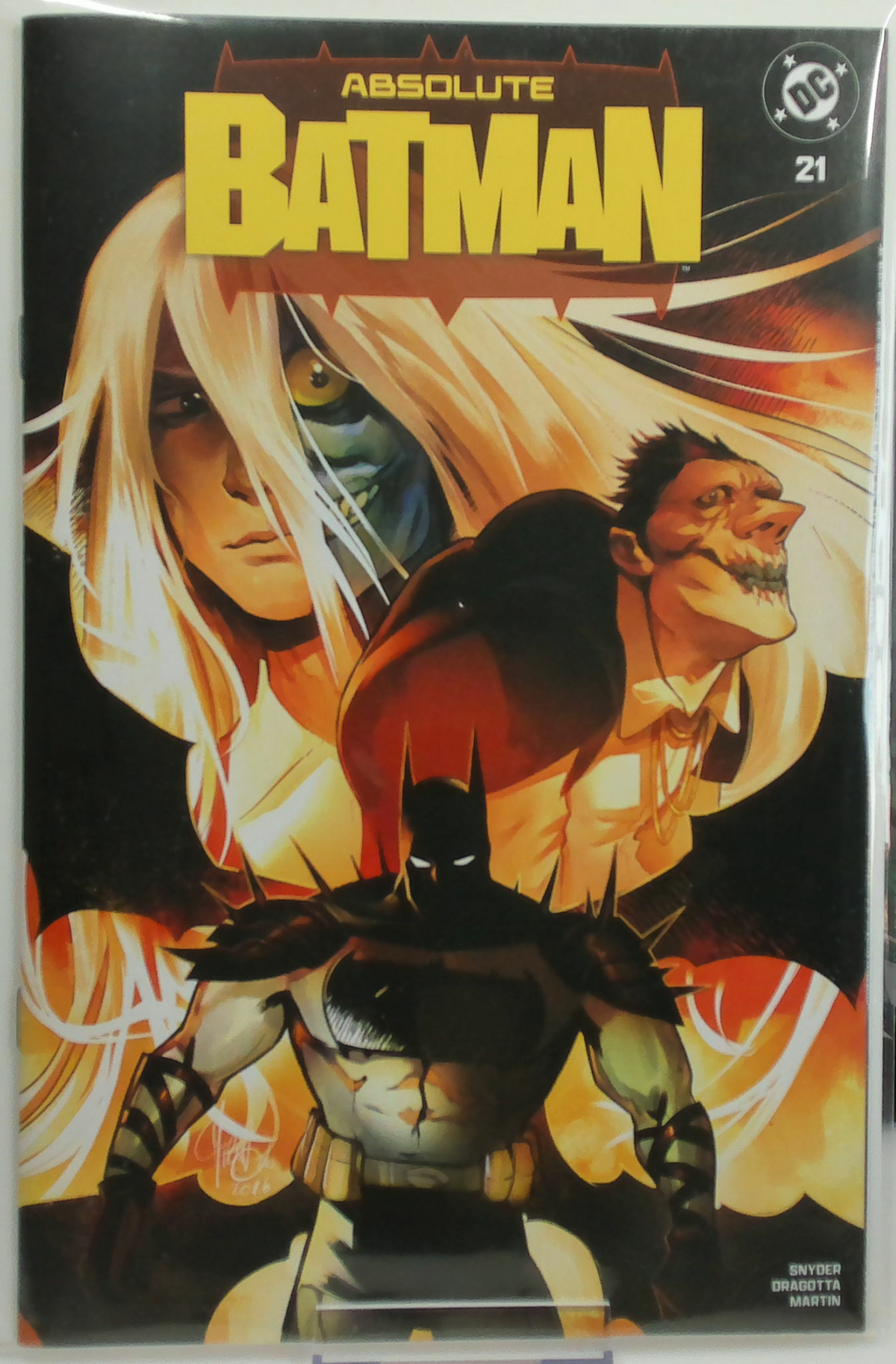 Absolute Batman #21 (2026) Ltd to 1000 - Mirka Andolfo Exclusive Variant Set (Cover A Trade / Cover B Virgin / Cover C Virgin Foil)