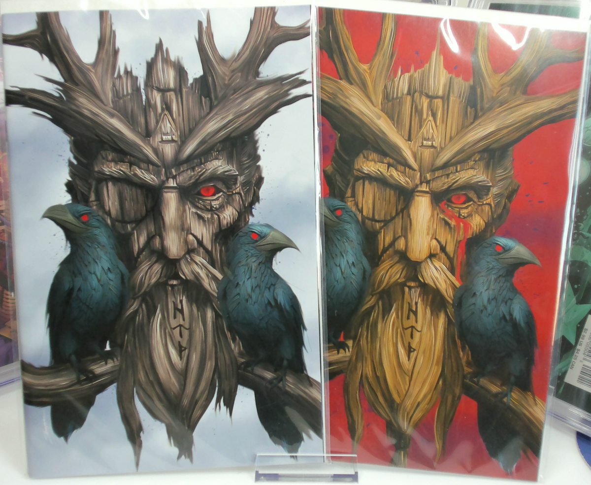 Wərd: The Apocalypse #1 (2026) Ltd to 500 (ODIN) - Jordan Noir Exclusive Virgin Variant A & B Set
