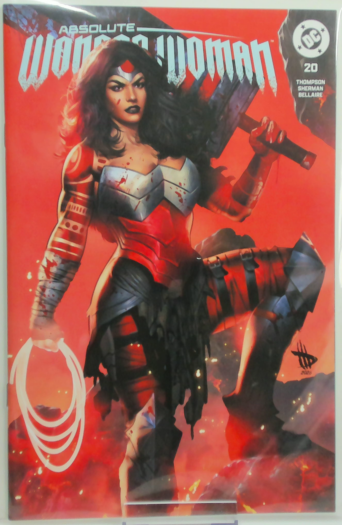 Absolute Wonder Woman #20 (2026) Ltd to 3000 - Dave Wilkins Cover A Trade Dress Variant