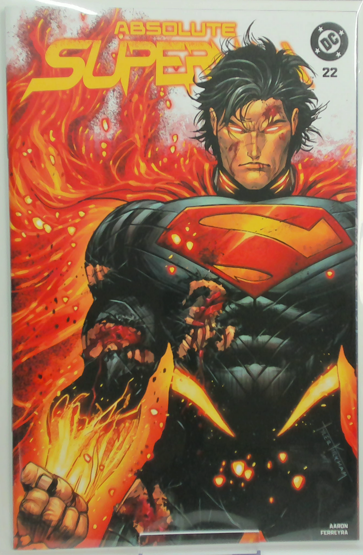Absolute Superman #22 (2026) Ltd to 3000 - Tyler Kirkham Cover A Trade Dress Variant