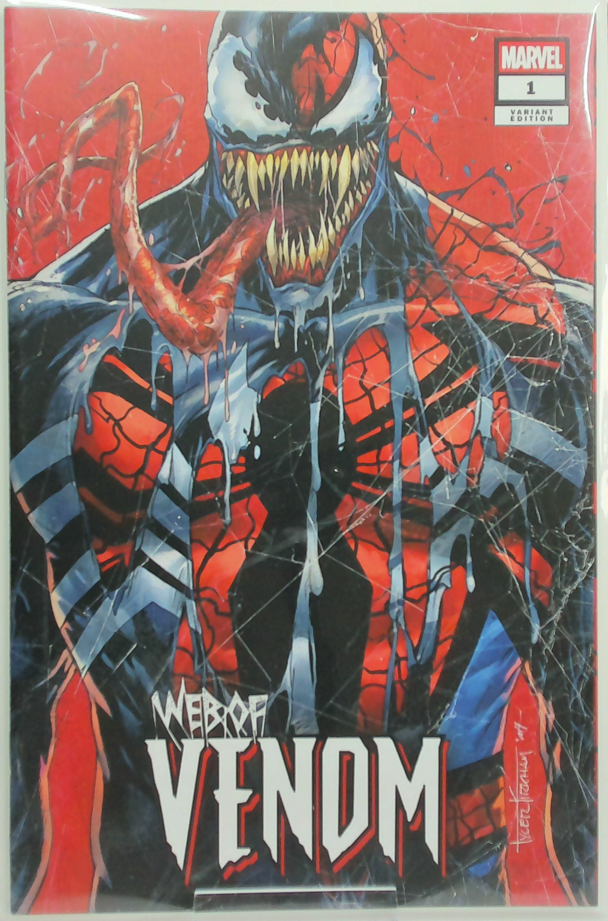Web of Venom #1 (2026) Ltd to 3000 - Tyler Kirkham Cover A Trade Dress Variant