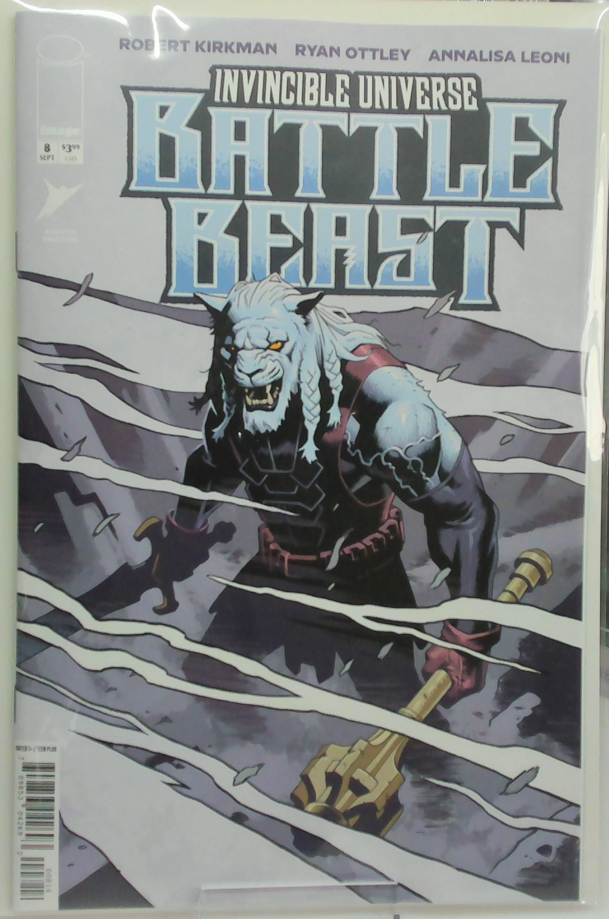 Invincible Universe: Battle Beast #8 (2026) - Ben Stenbeck Cover Fourth Printing