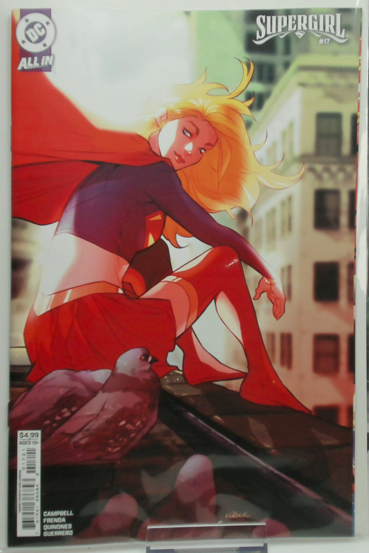 Supergirl #17 (2026) - Karl Kerschl Cover B Card Stock Variant
