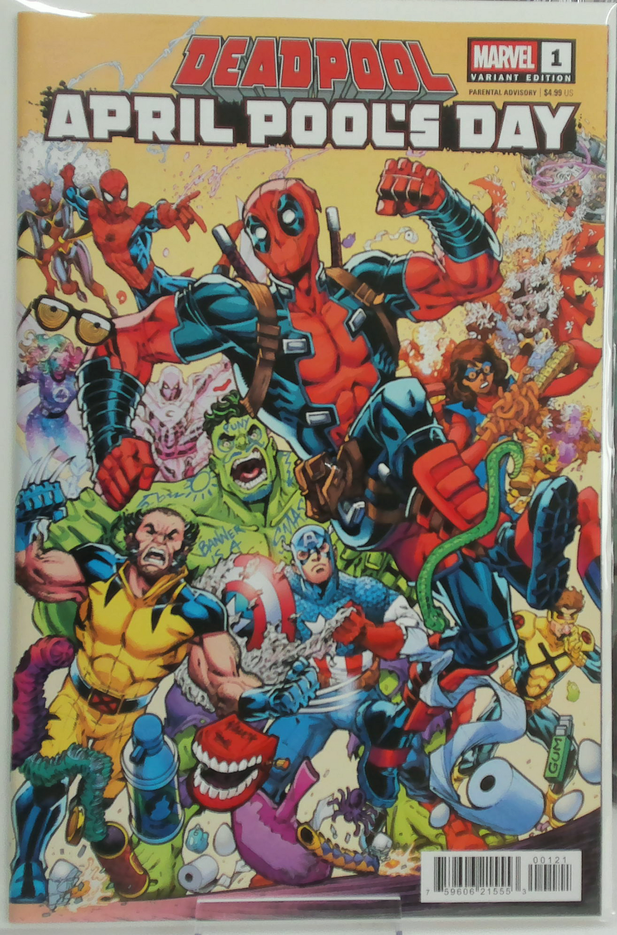 Deadpool: April Pool's Day #1 (2026) - Todd Nauck Cover B (Variant Edition)