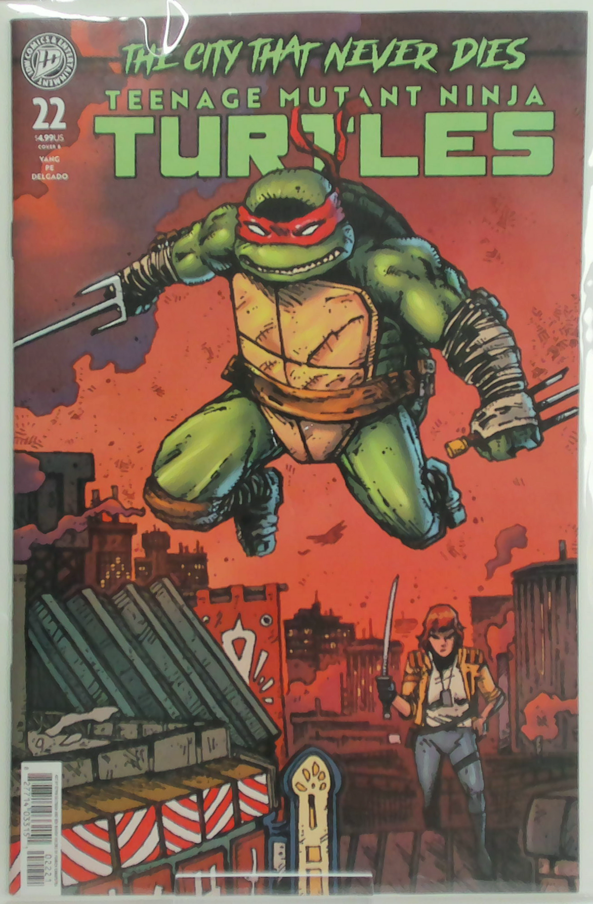 Teenage Mutant Ninja Turtles #22 (2026) - Kevin Eastman & Ben Bishop Cover B