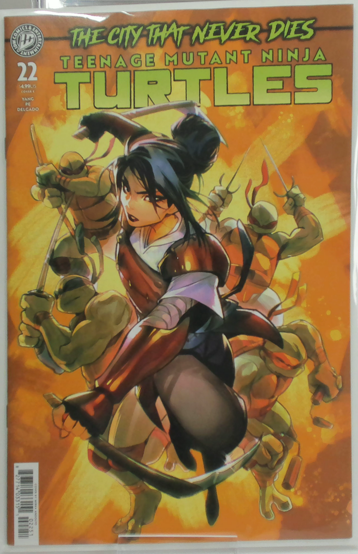 Teenage Mutant Ninja Turtles #22 (2026) - Mirka Andolfo Cover E