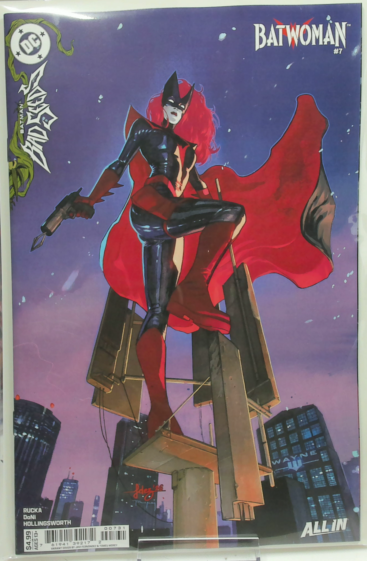 Batwoman #7 (2026) - Javier Fernández Cover C (Card Stock Variant)