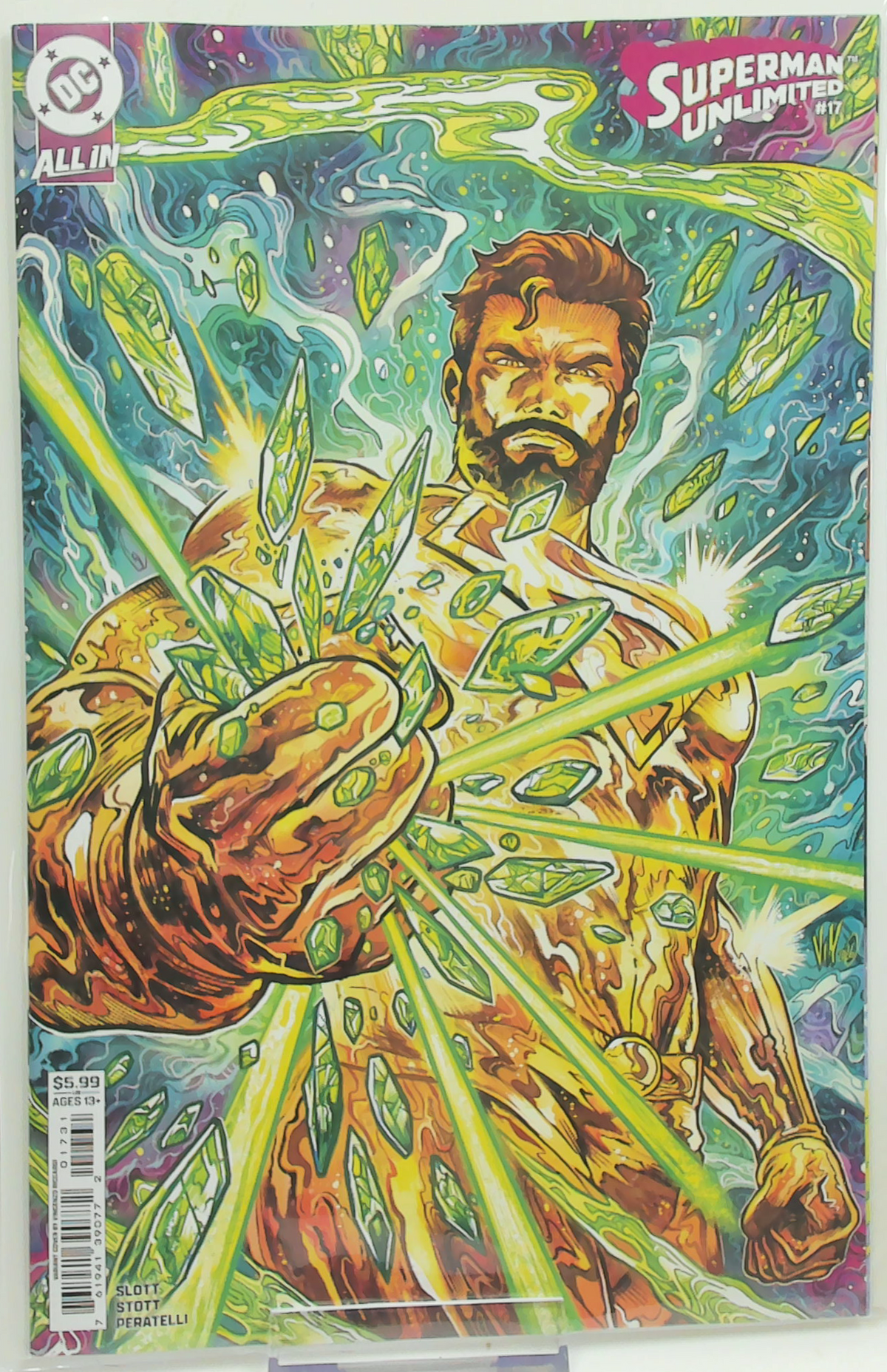 Superman Unlimited #17 (2026) - Vincenzo Riccardi Cover C Card Stock Variant