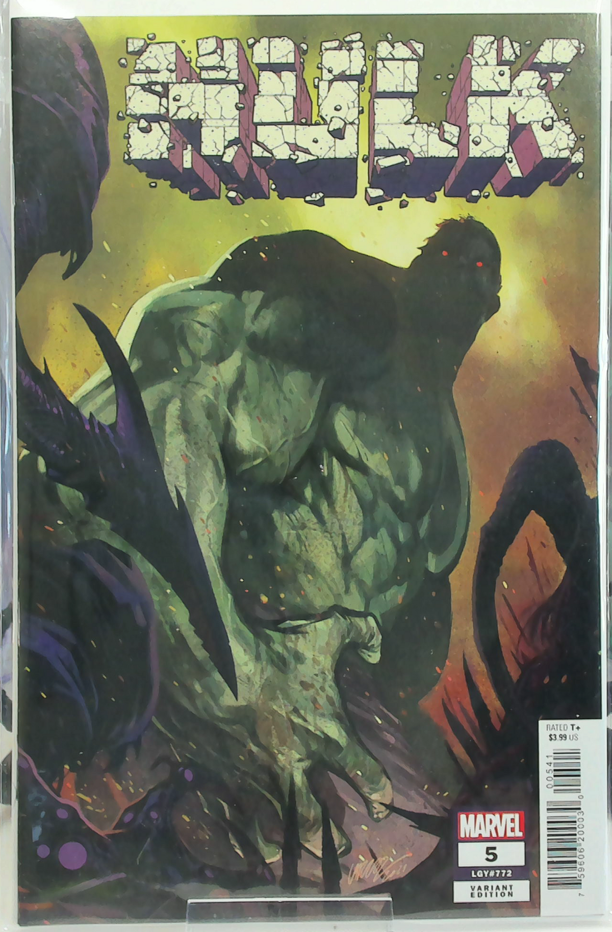 Hulk #5 (2022) KEY - Pepe Larraz Rare 1:25 Incentive Variant Cover