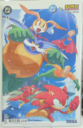 DC x Sonic the Hedgehog: The Metal Legion #5 (2026) - Min Ho Kim Cover B (Card Stock Variant)