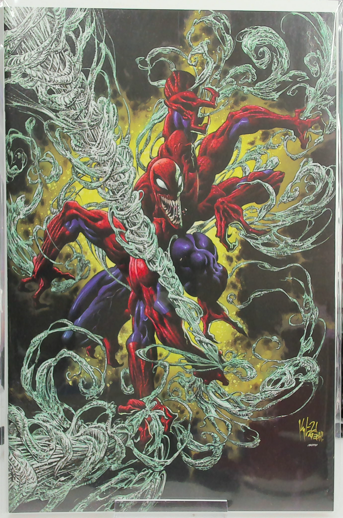 Savage Spider-Man #1 (2022) Ltd to 1000 - Kyle Hotz (Virgin Variant Exclusive)