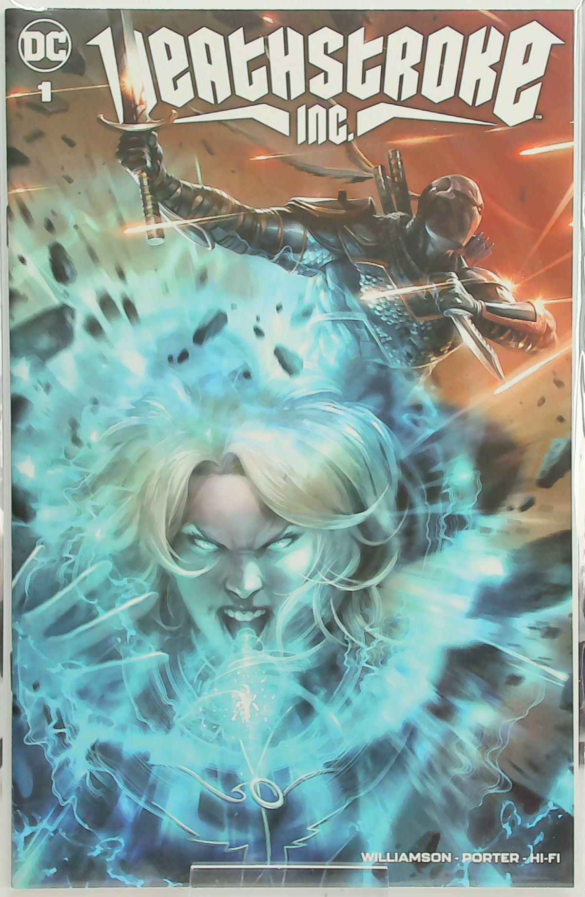 Deathstroke Inc. #1 (2021) Ltd to 3000 - Francesco Mattina (Trade Dress Exclusive)