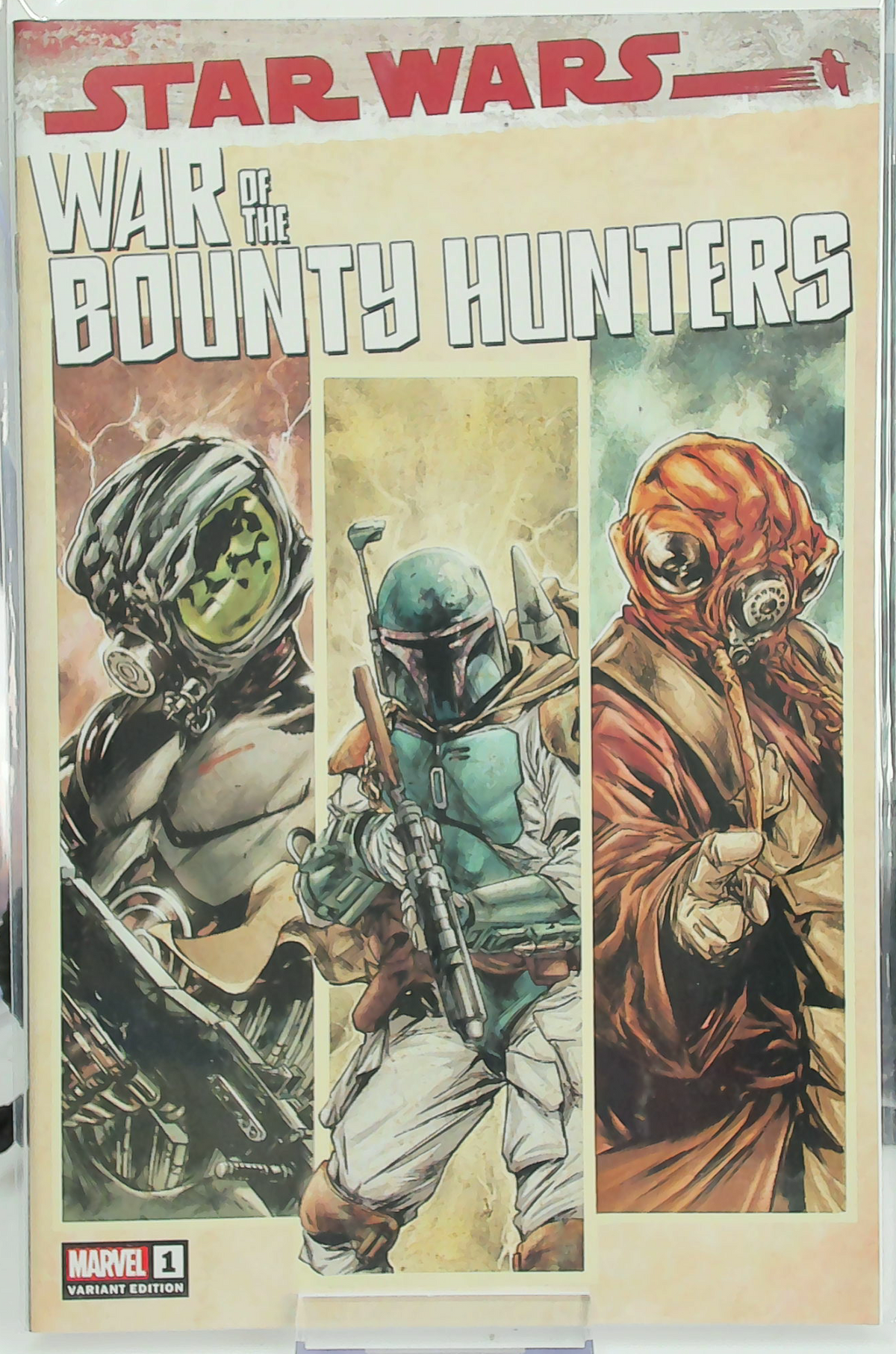 Star Wars: War of the Bounty Hunters #1 (2021) - Paolo Villanelli Cover A (Trade Dress Exclusive)