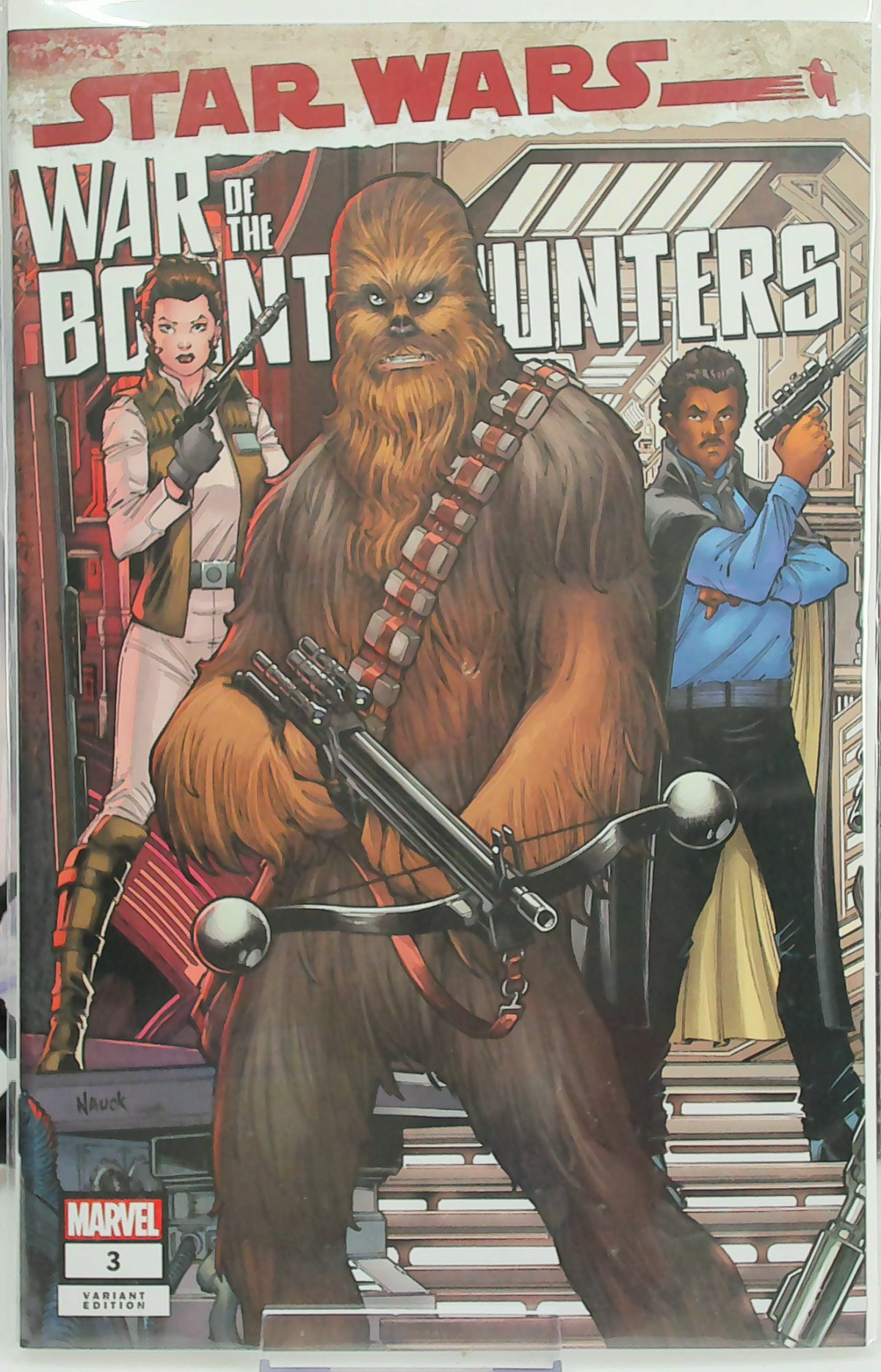 Star Wars: War of the Bounty Hunters #3 (2021) Ltd to 3000 - Todd Nauck (Trade Dress Exclusive) (Chewy)