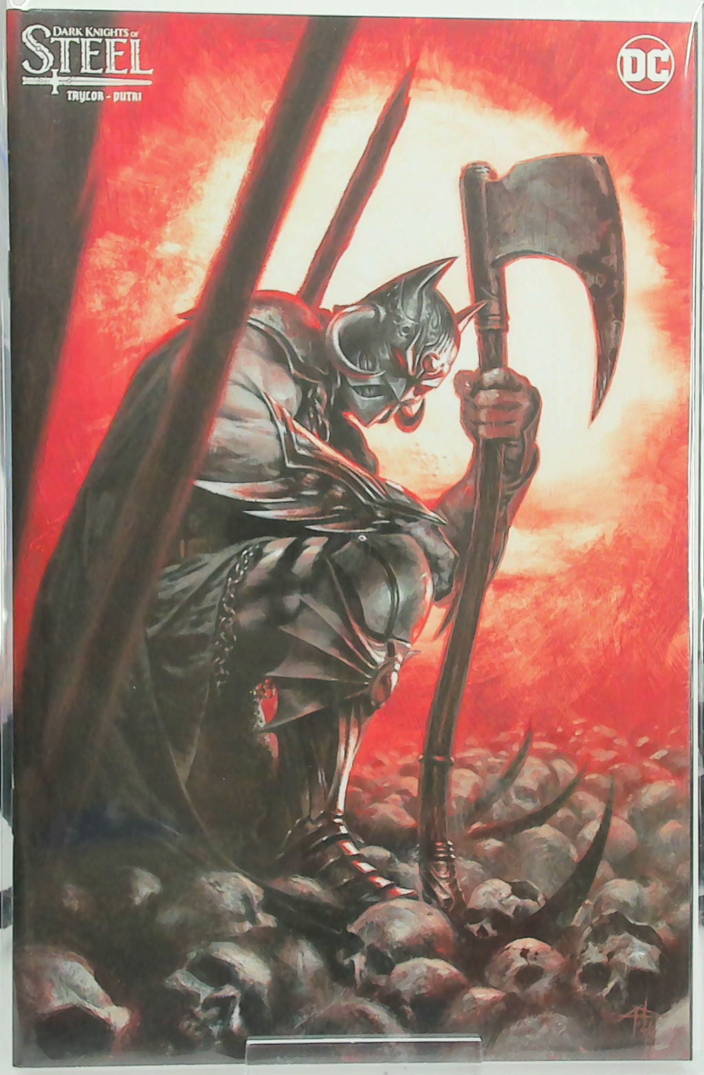 Dark Knights of Steel #1 (2022) Ltd to 3000 & 1500- Gabriele Dell'Otto Exclusive (Trade Dress & Minimal Art Cover)