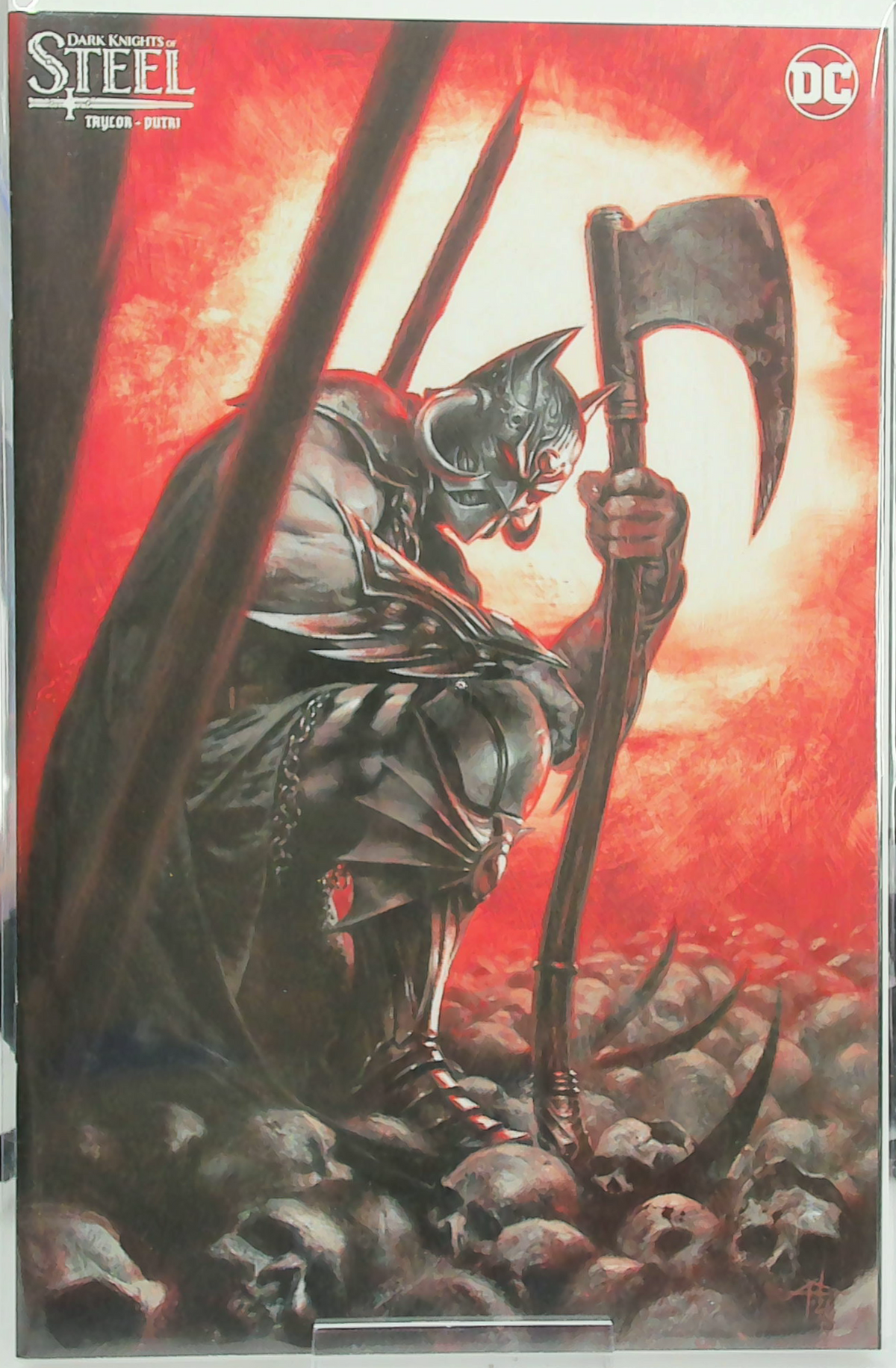 Dark Knights of Steel #1 (2022) Ltd to 3000 & 1500- Gabriele Dell'Otto Exclusive (Trade Dress & Minimal Art Cover)