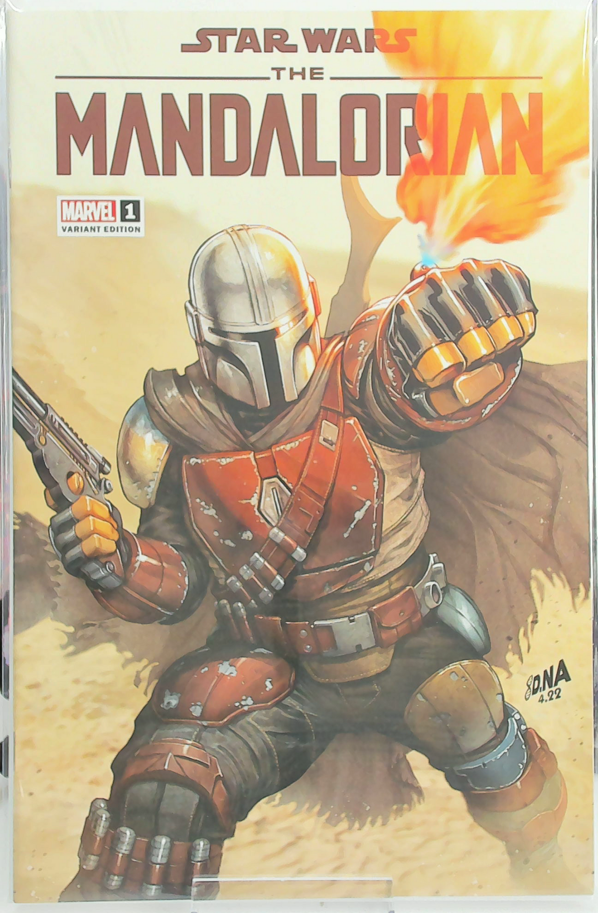 Star Wars: The Mandalorian #1 (2022) - David Nakayama Cover A (Trade Dress Variant)