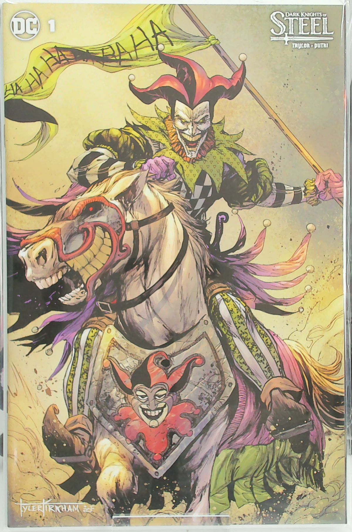 Dark Knights of Steel #1 (2021) Ltd to 3000 - Tyler Kirkham (Trade Dress Variant)
