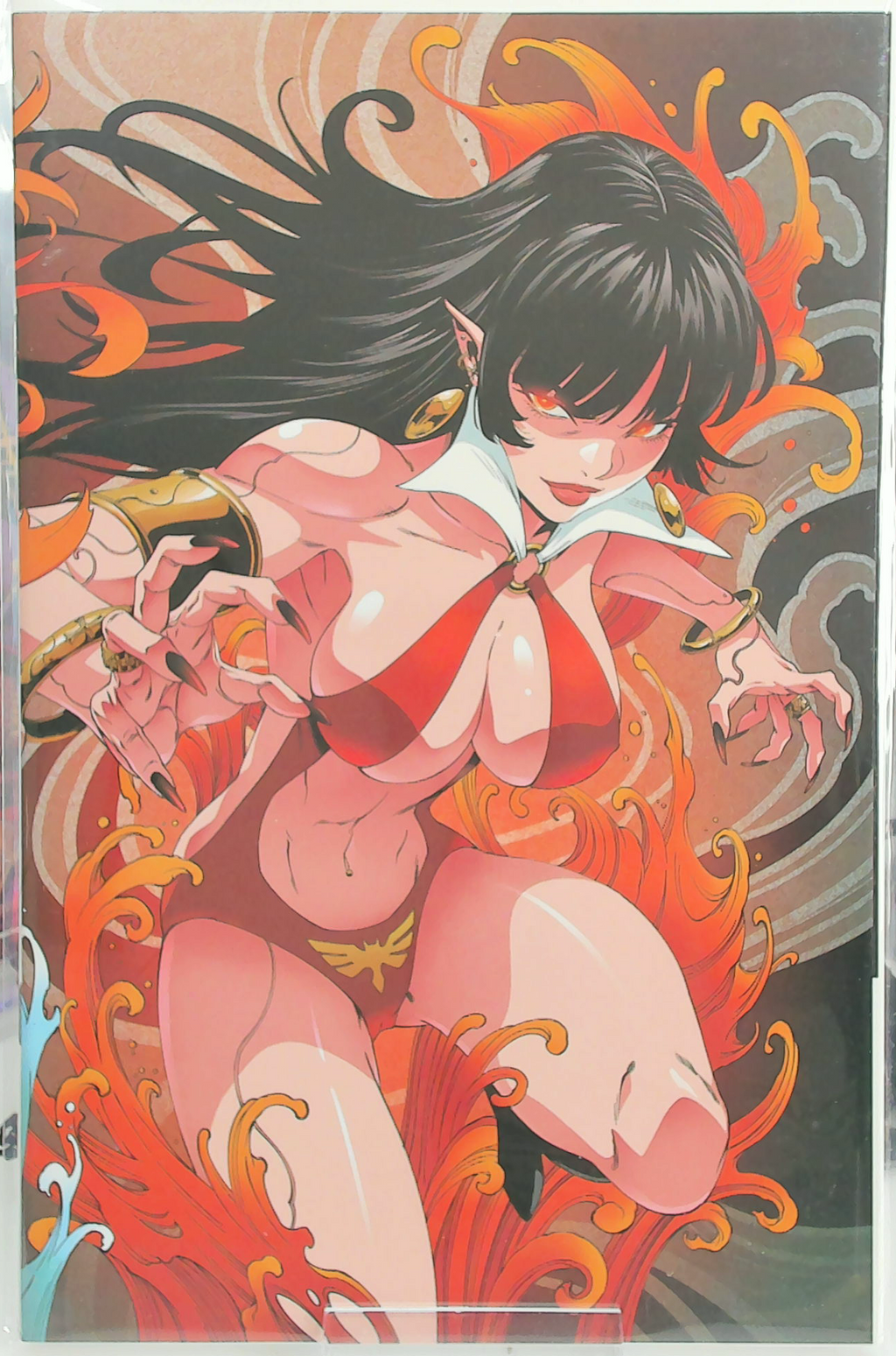 Vampirella #11 (2026) Ltd to 500 - Ivan Talavera 2-Book Variant Set (Virgin / Color Splash Virgin)