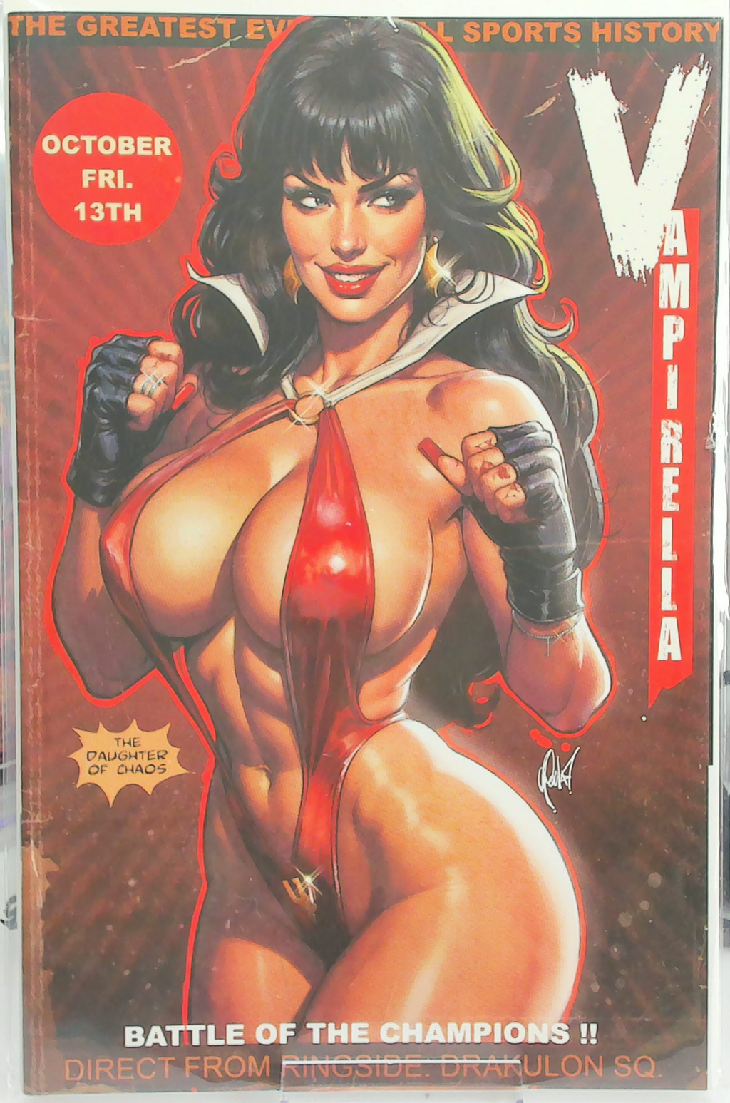 Vampirella versus Red Sonja #1 (2022) Ltd to 3000 - Marco Turini Connecting Cover A & Cover B Set